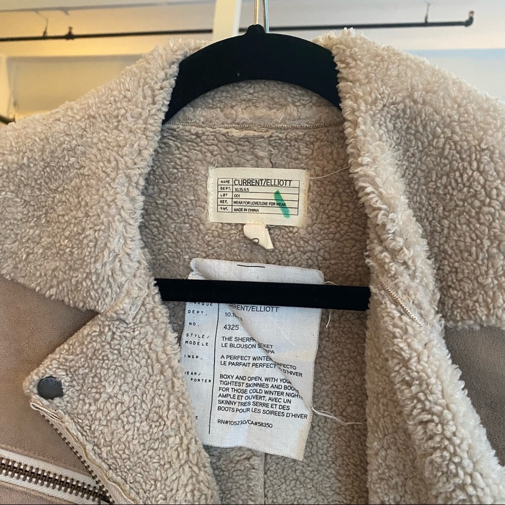 Current/Elliott Sherpa Jacket - image 2
